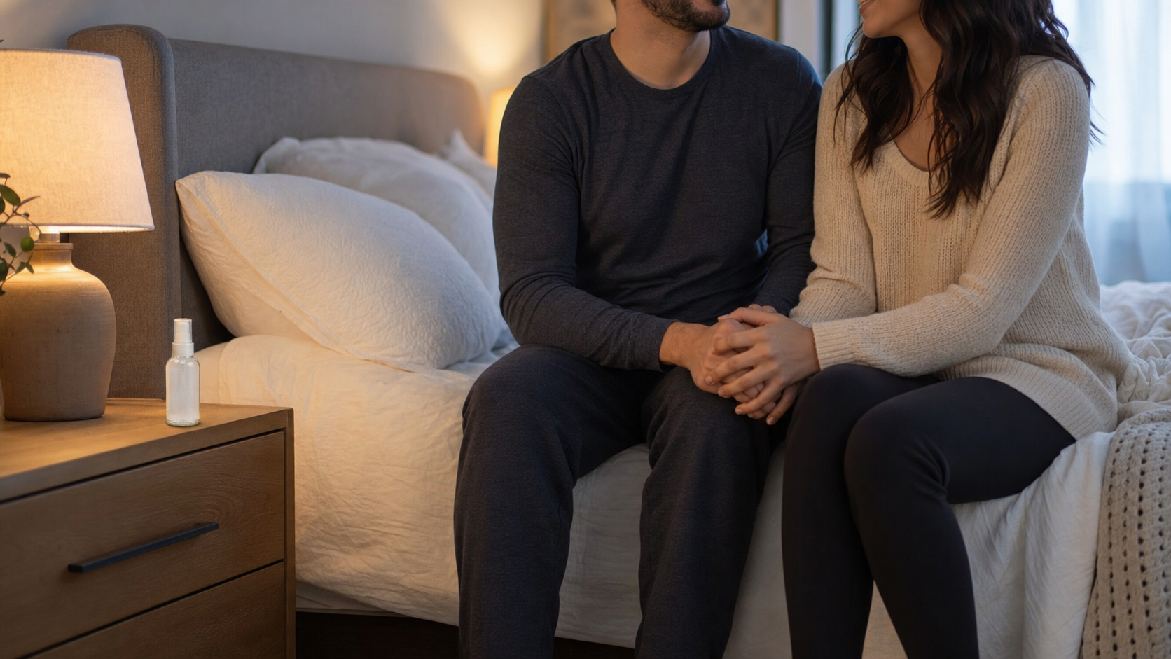 Aloe Cadabra Flavored Personal Lubricant: 7 Proven Comfort Wins (Honest Review) 2 Aloe Cadabra flavored personal lubricant on bedside table in a cozy setting