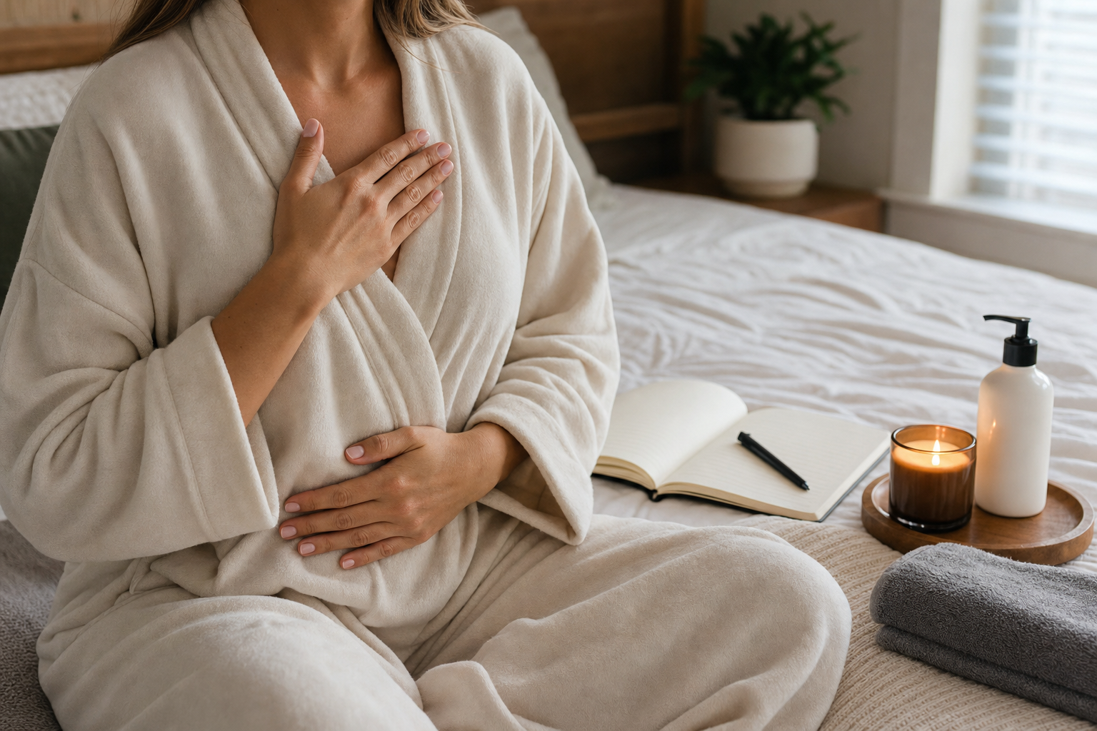 Mindful Solo Intimacy: 11 Gentle, Practical Ways to Feel More at Home in Your Body 3 mindful solo intimacy body awareness practice at home