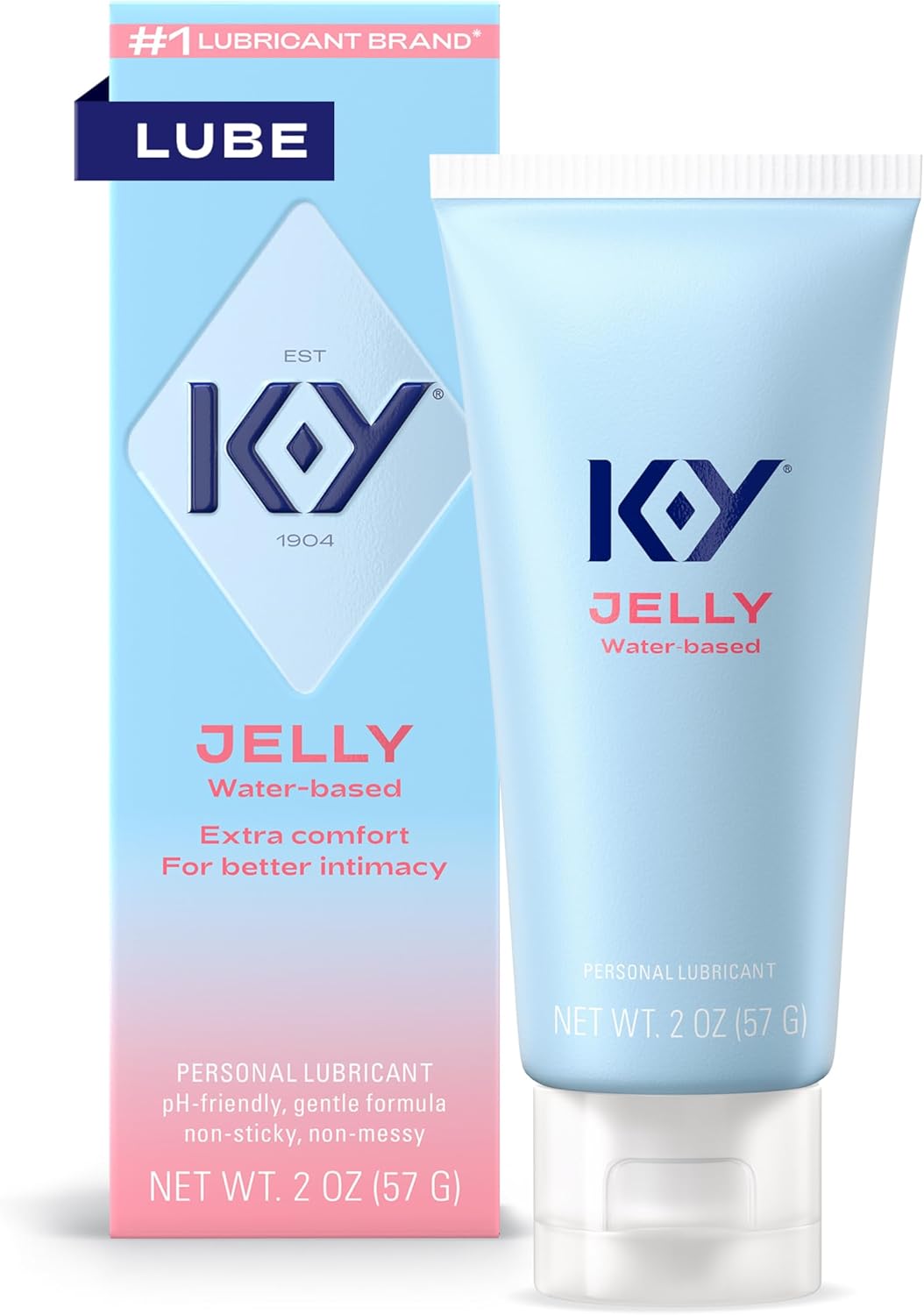 K-Y Jelly Water Based Lube: 7 Smart Comfort Wins (Honest Review) 1 K-Y Jelly 2 oz front label on white background