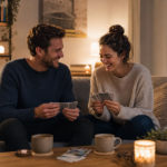 Truth or Drink party game cozy date-night conversation cards