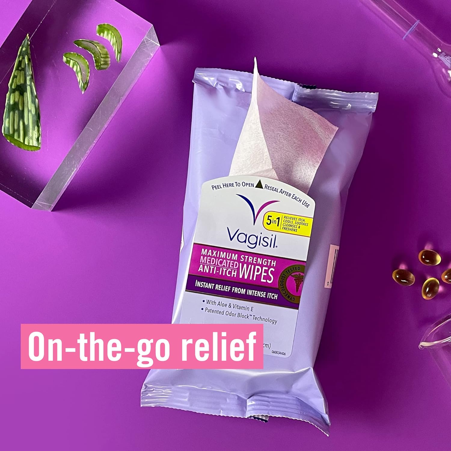Vagisil Anti-Itch Wipes Amazon product image 4